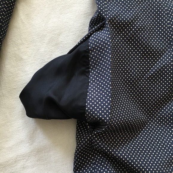 Giorgio Armani Polka Dot Blazer-Blue Women’s Sz 4 - Picture 6 of 8